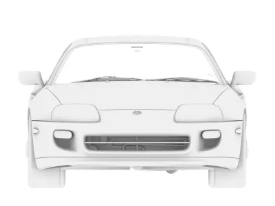 TOYOTA SUPRA 3D model