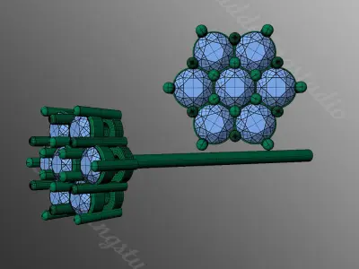 Earrings od83 3D print model