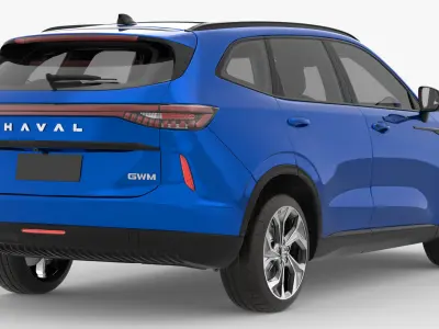 GWM HAVAL H6 2023 3D model