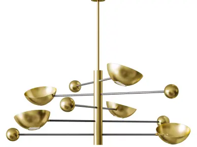 Chandelier Salinas 3D model