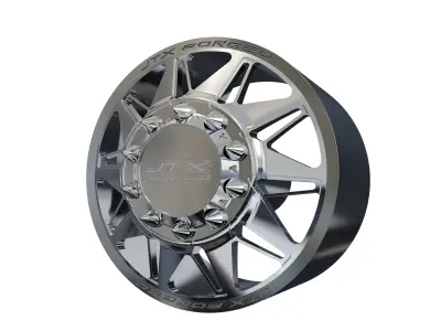 JTX FRONT MELEE DUALLY WHEEL 3D MODEL 3D print model