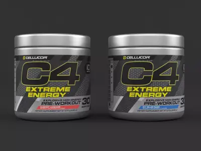 Cellucor C4 Extreme Energy Pre Workout Powder 3D model