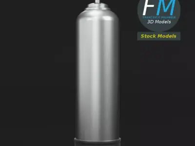 Scuba diving tank 3D model