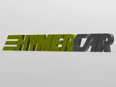 hymercar logo 3D model