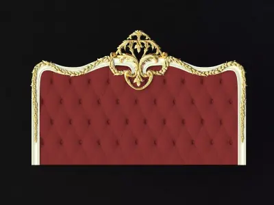 bed headboard 3D model shop