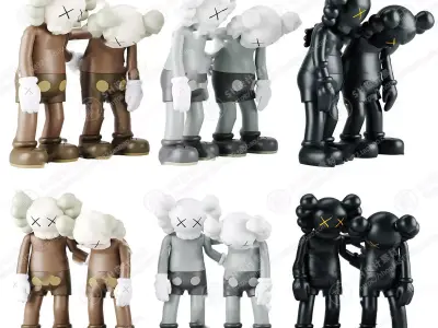 Kaws doll  Quantity 18 3D print model