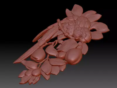 Parrot 3D print model