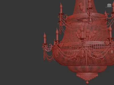 Chandelier Lodi E 1718200 G  3D model