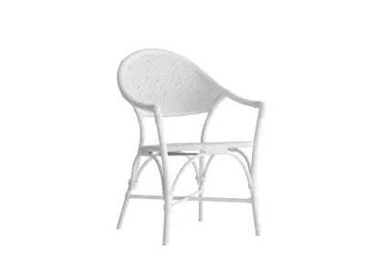 Emery Pattern Woven Chair 3D model