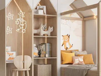 decorative set 46 3D model