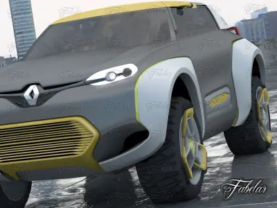 Renault concept vol 2 3D model
