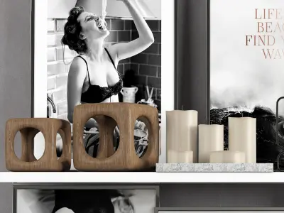 Decoration set 15 3D model