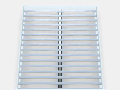 NESTTUN Bed frame 3 Low-poly 3D model