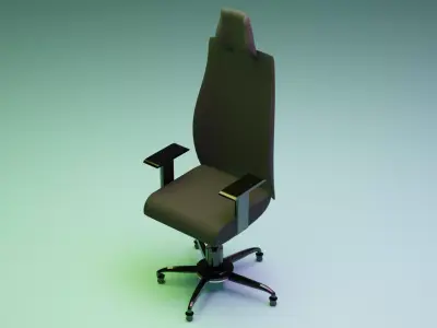 Gaming chair 3D model