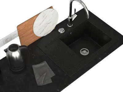 Kitchen Decor 3D model