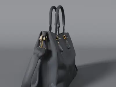 leather bag 3D model