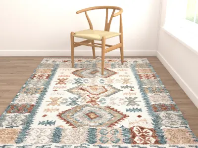 Rugs No 972 Low-poly 3D model