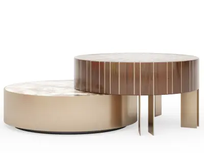 Riva Luxury Round Table 3D model