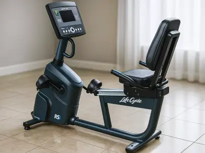Indoor Cycling Exercise Bike 3D model