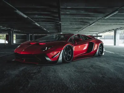 Concrete Parking Lot HDRI and backplates 3D model