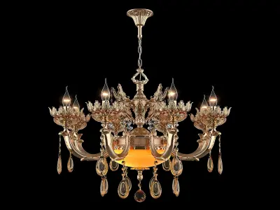 MD 89325-8-2 Osgona Chandelier 3D model