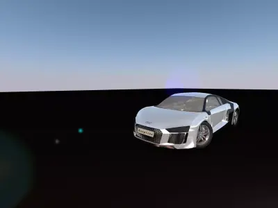 Audi r8  ONLY C4D 3D model