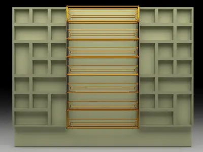 Interior Wall Panel 3D model