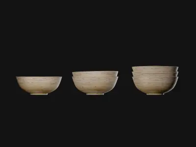 Damboo bowl Free 3D model