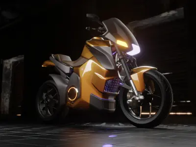 KTM Super Duke Redesigned 3D print model