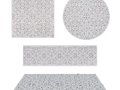 Rugs No 464 Low-poly 3D model