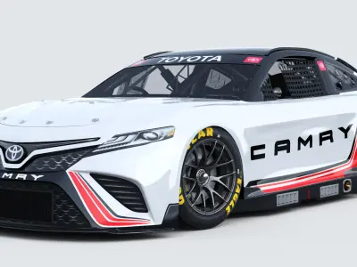 Toyota Camry Nascar Nextgen 2022 Template 3D model