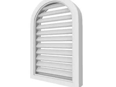 Gable Vent Style 3 3D model