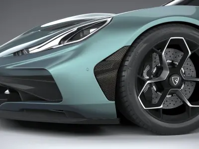 Rimac Nevera R 2025 3D model