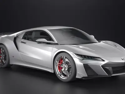 Honda NSX Type S 3D model