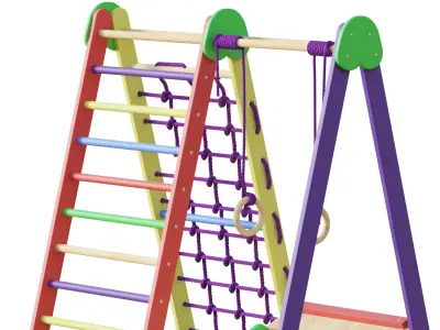 Childrens sports kitty Kind-Start-3 3D model