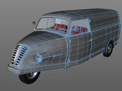 GOLIATH GOLI KASTENWAGEN 1955 3D model