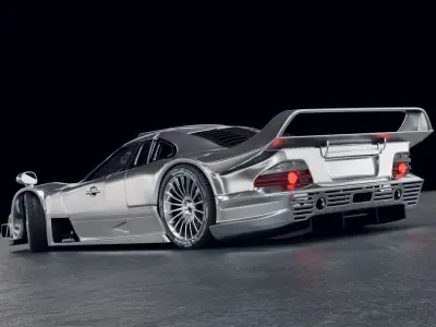 Mercedes CLK GTR 3D model