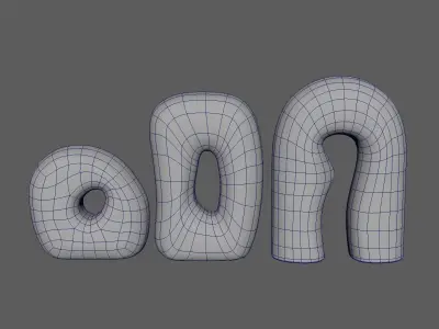 decortion object alenda 3D model