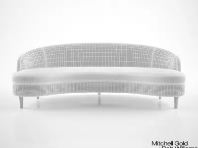 Mitchell Gold and Bob Williams Vera Sofa 3D model