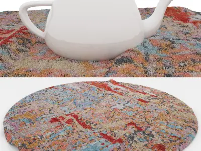 Rugs No 375 Low-poly 3D model