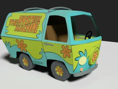 Mystery Machine 3D model