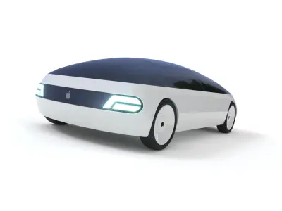 Apple Car Concept 3D model