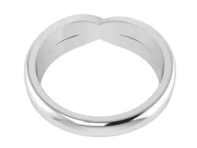 Twisted Band Ring 3200 Free 3D print model