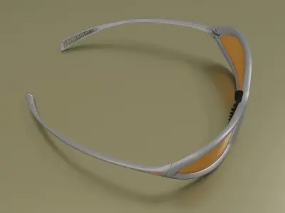 Nike Edgar Davids sunglasses 3D model