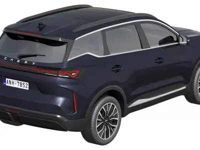 Chery Tiggo 7 hybrid 2025 3D model