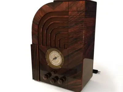 Zenith 812 Radio 3D model