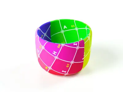 POLYPASTA - Concrete candle holder 3D model