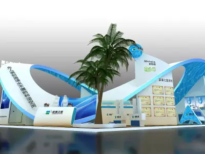 Exhibition - Area - 12X15-3DMAX2009-04 3D model