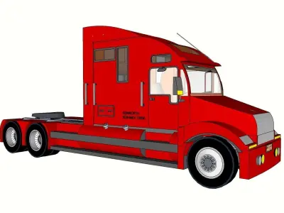 Delivery Truck 3D print model