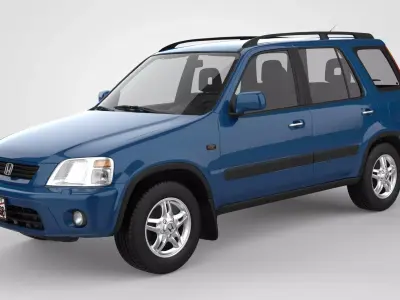 Honda CR-V JDM 2001 3D model